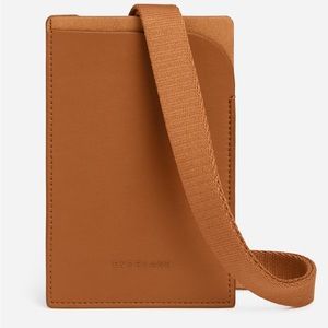 Everlane The Cactus Leather Mini Sling Bag - Dark Honey